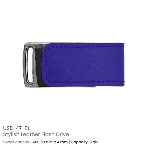 Stylish Leather USB Flash Drives - Image 7
