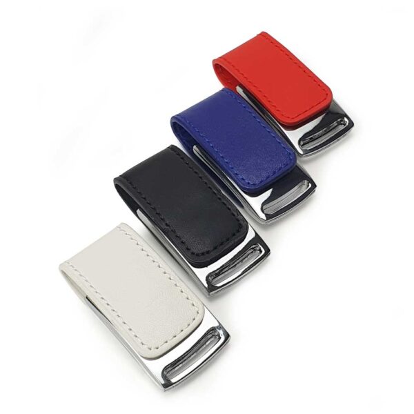 Stylish Leather USB Flash Drives - Image 2