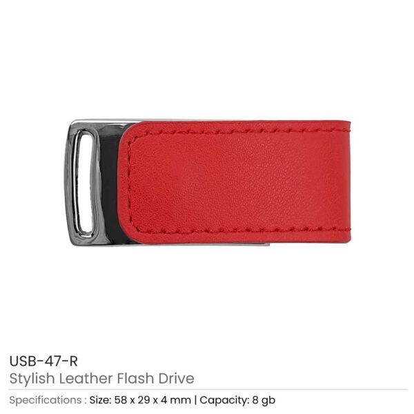 Stylish Leather USB Flash Drives - Image 6