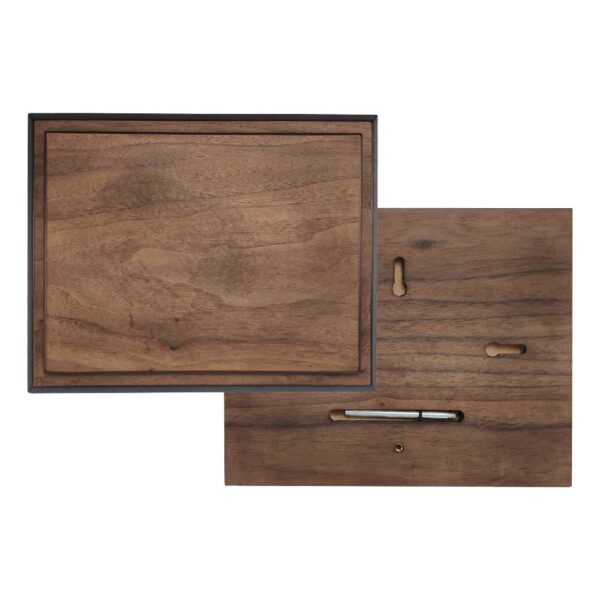 Horizontal Wooden Plaque with Box - Image 2