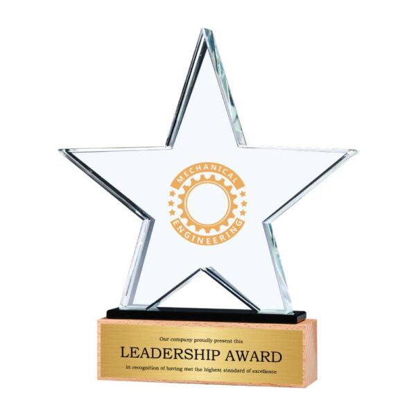 Star Shaped Crystal Awards - Image 3