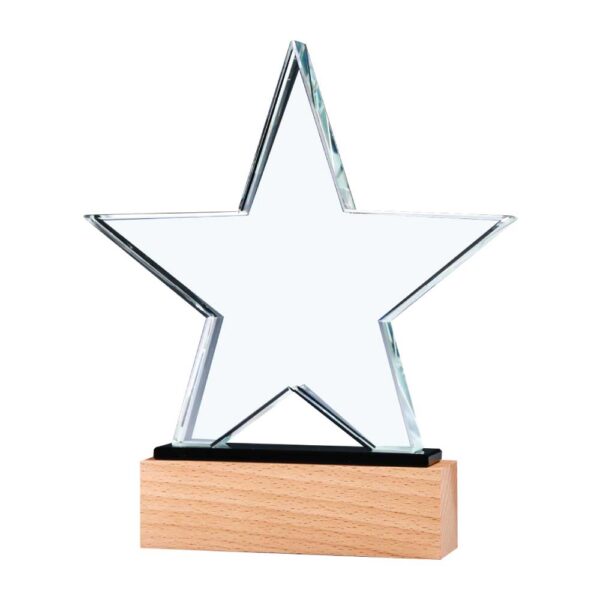 Star Shaped Crystal Awards - Image 2